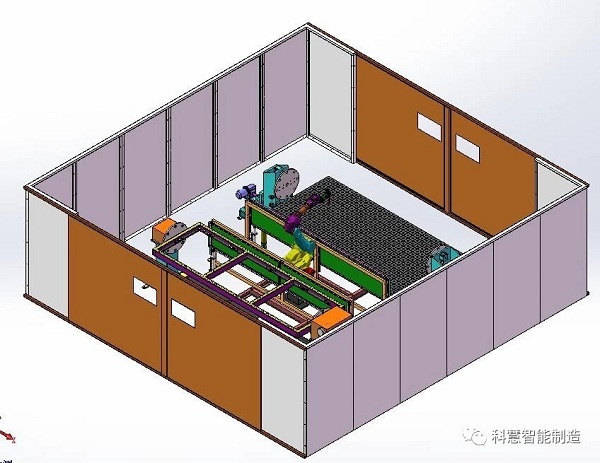 美彩国际智能造作精品案例全解析：造冷设备焊接自动化工作站